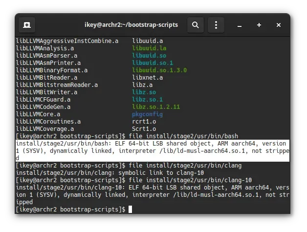 Complete build-target for ARMv8