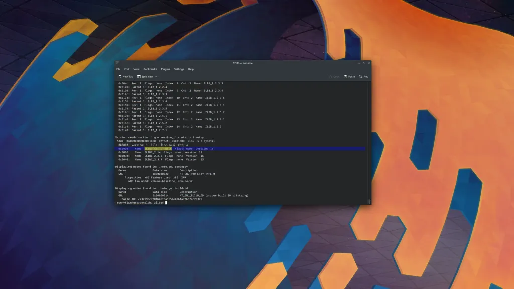 34 wasted bytes with GLIBC_ABI_DT_RELR