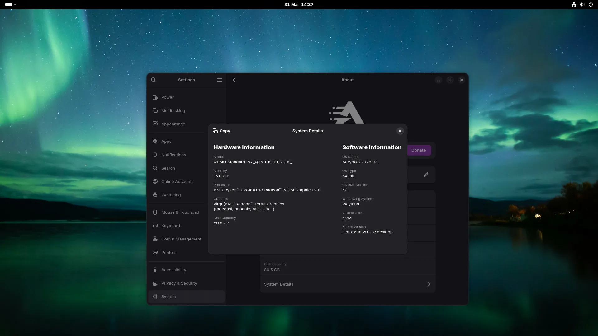 Gnome Install