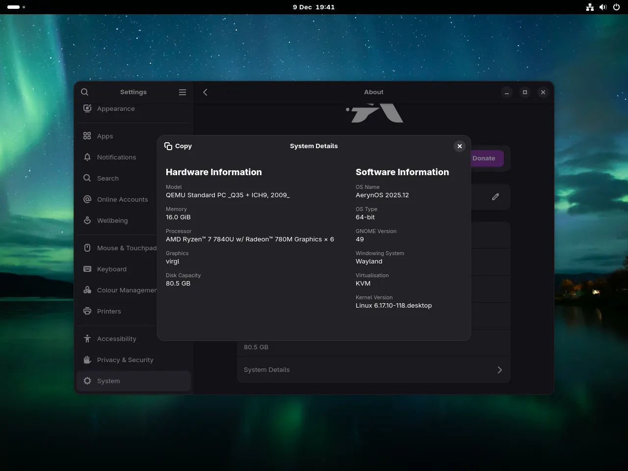 Gnome Install