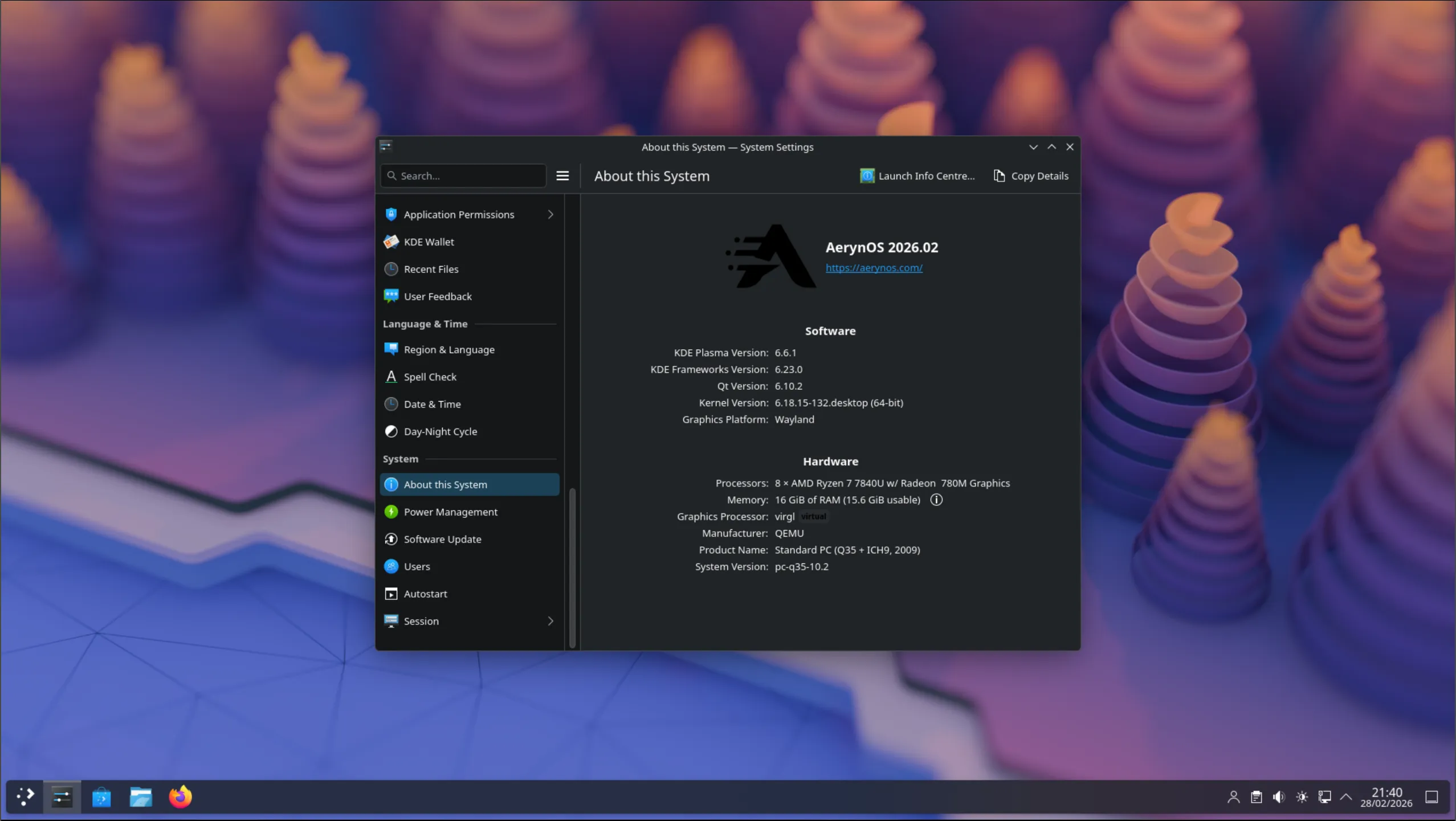 KDE Install