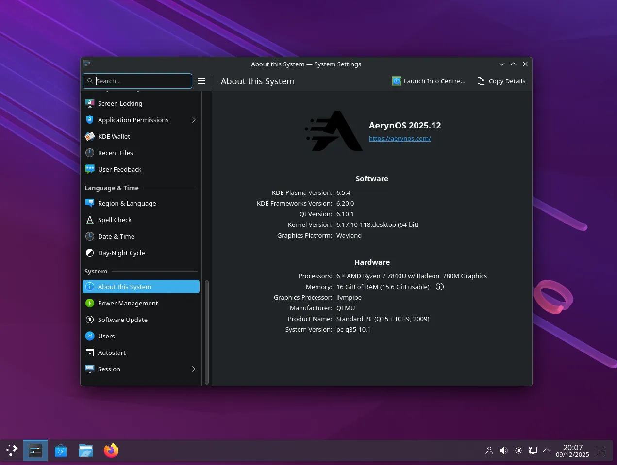 KDE Install