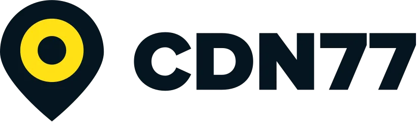 The cdn77 logo